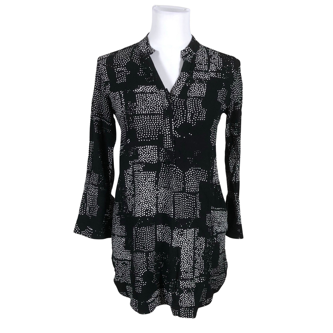 Unisex Marimekko - Schiffon dress, size 34 - Black (1)