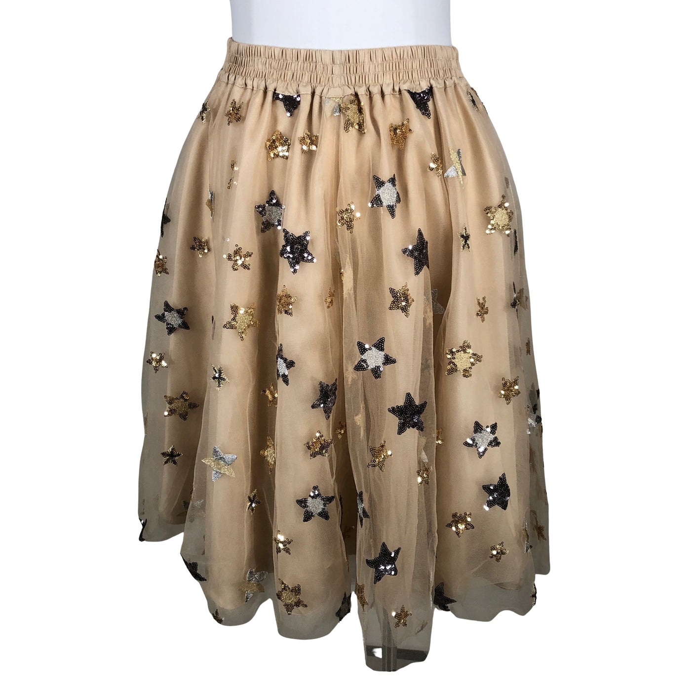 Unisex A'dress Copenhagen - Tulle skirt, size 36 - Beige (2)