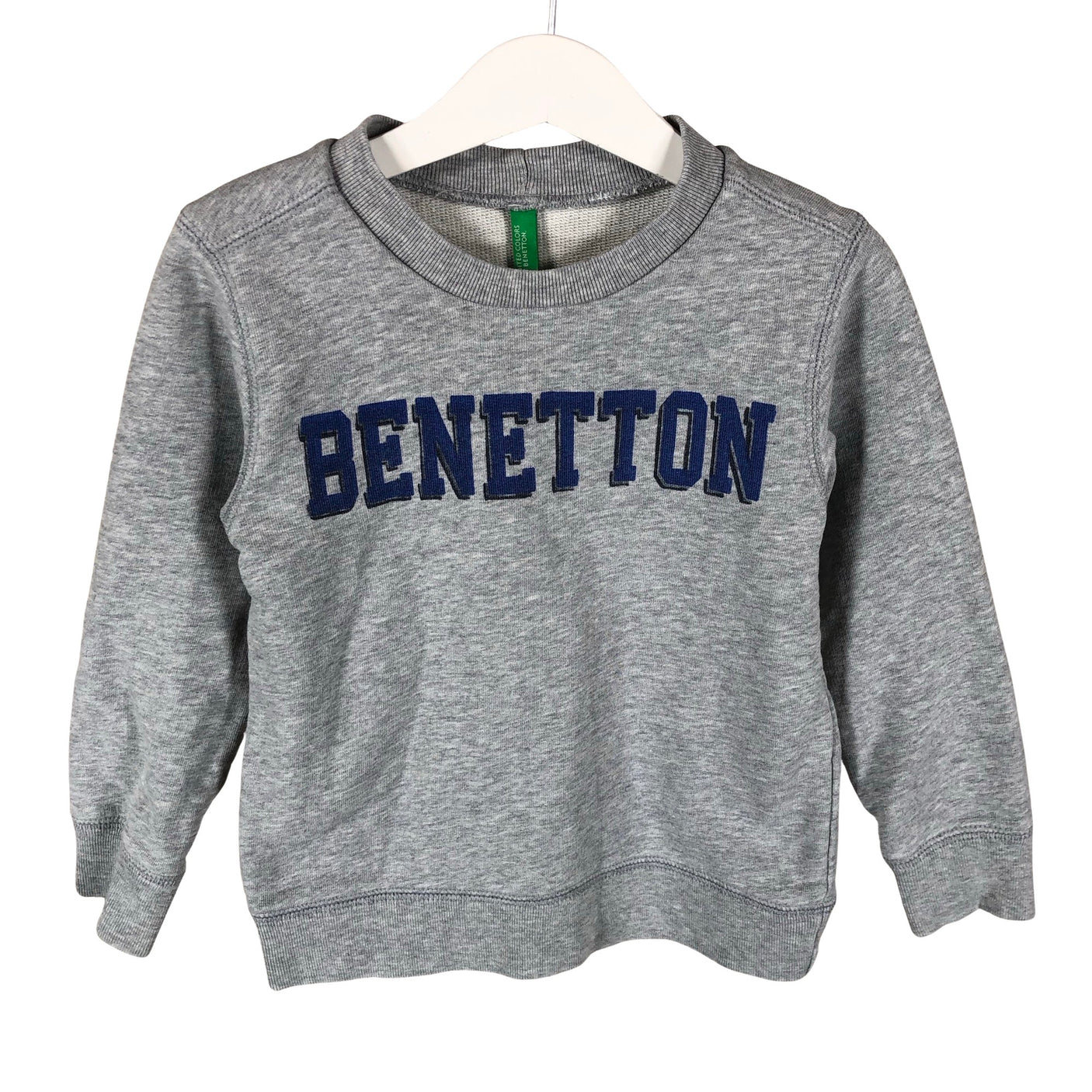 Unisex Benetton - Sweatshirt, size 104 - 110 - Gray