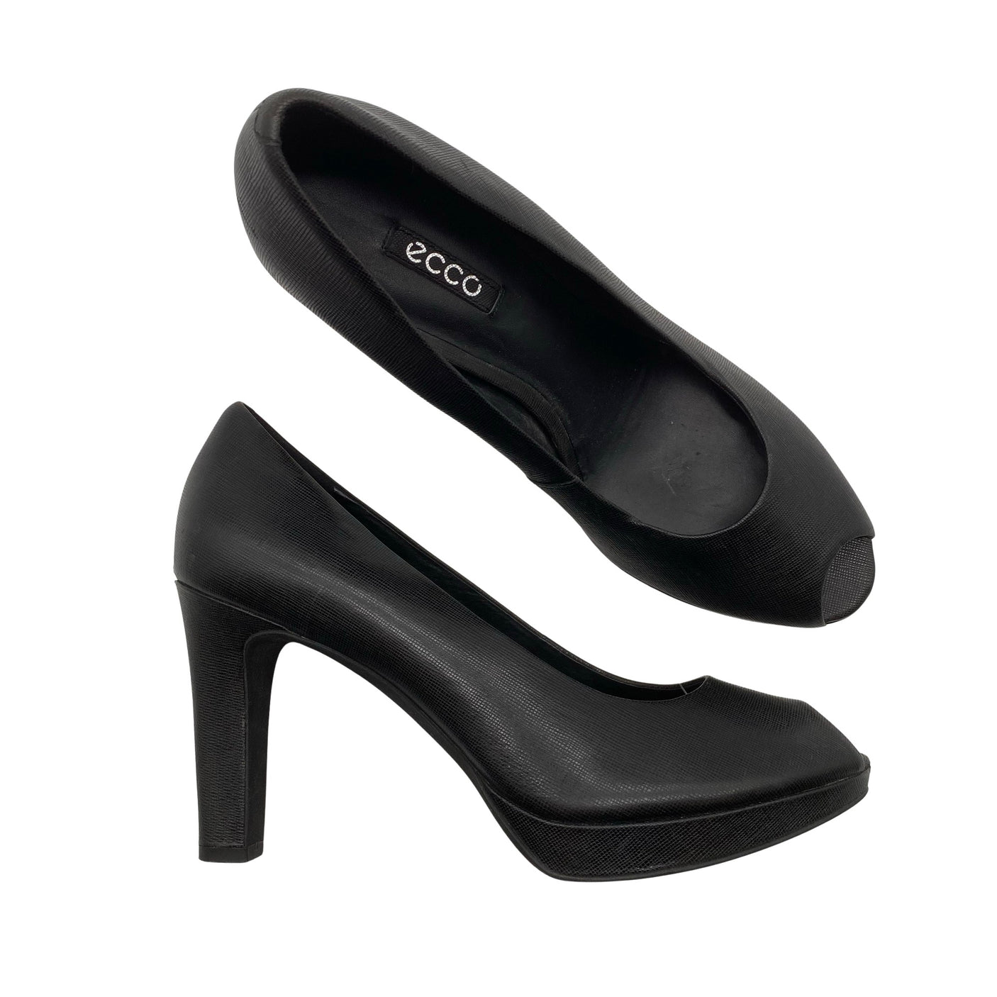 Naisten Ecco - Avokärkiset korkokengät, koko 41 - Musta