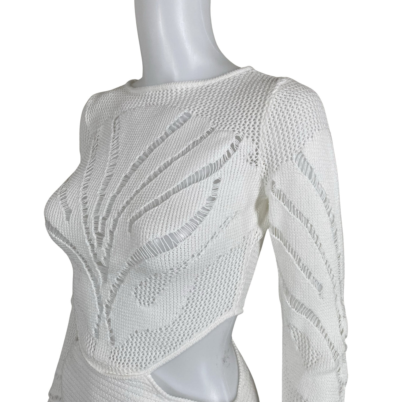 Unisex Just Cavalli - Knit dress, size 34 - White (3)