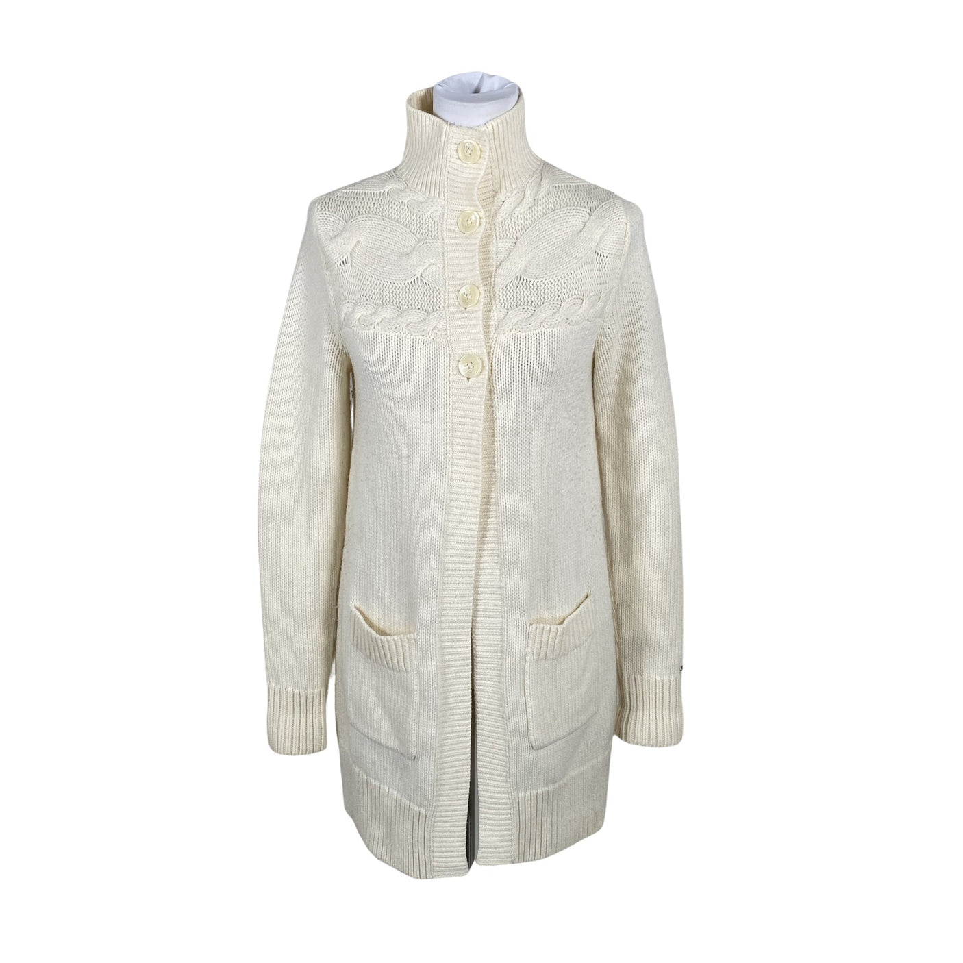 Unisex Tommy Hilfiger - Cardigan, size 38 - Natural white (1)