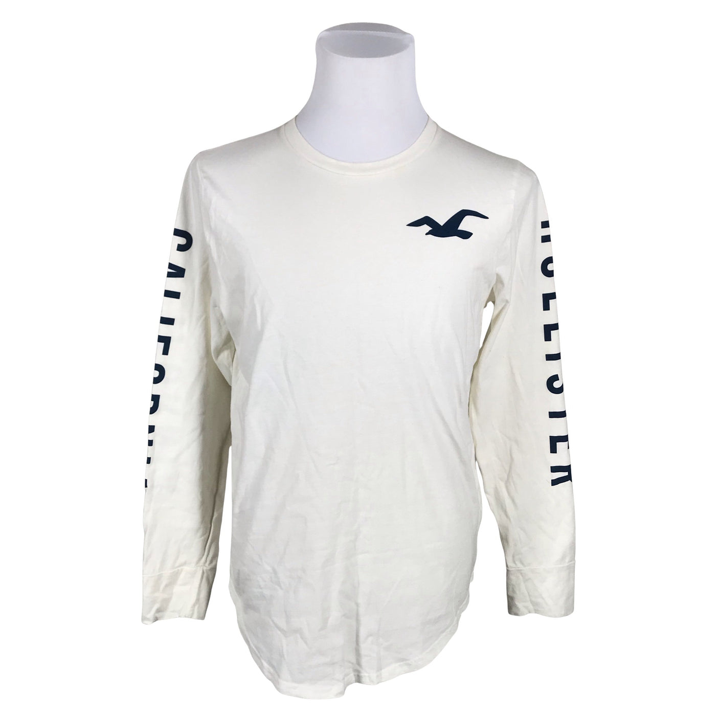 Unisex Hollister - Tricot shirt, size M - Natural white (1)