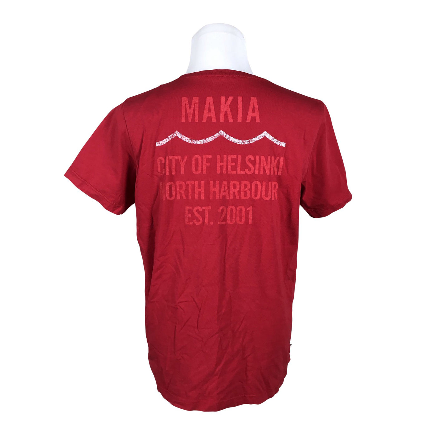 Unisex Makia - T-shirt, size L - Red