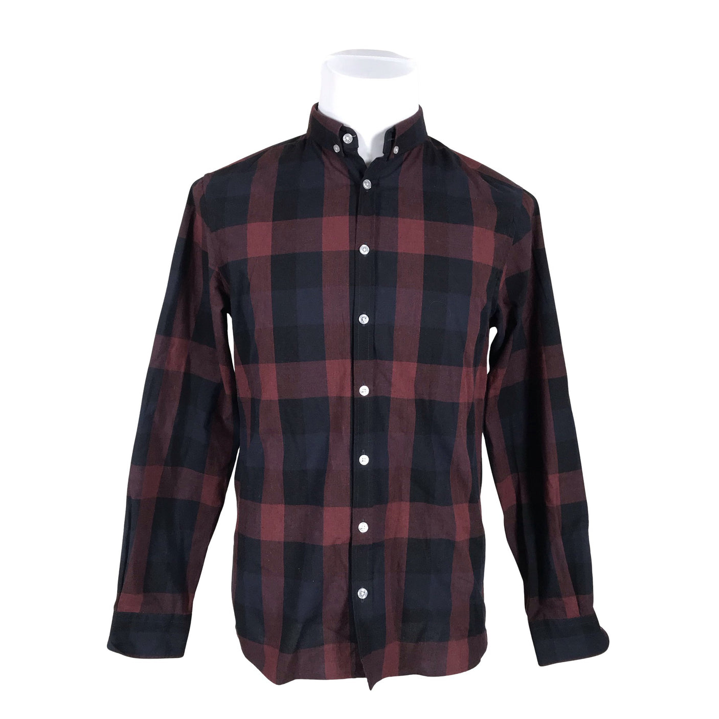 Unisex Peak Performance - Collared shirt, size M - Wine red (1)