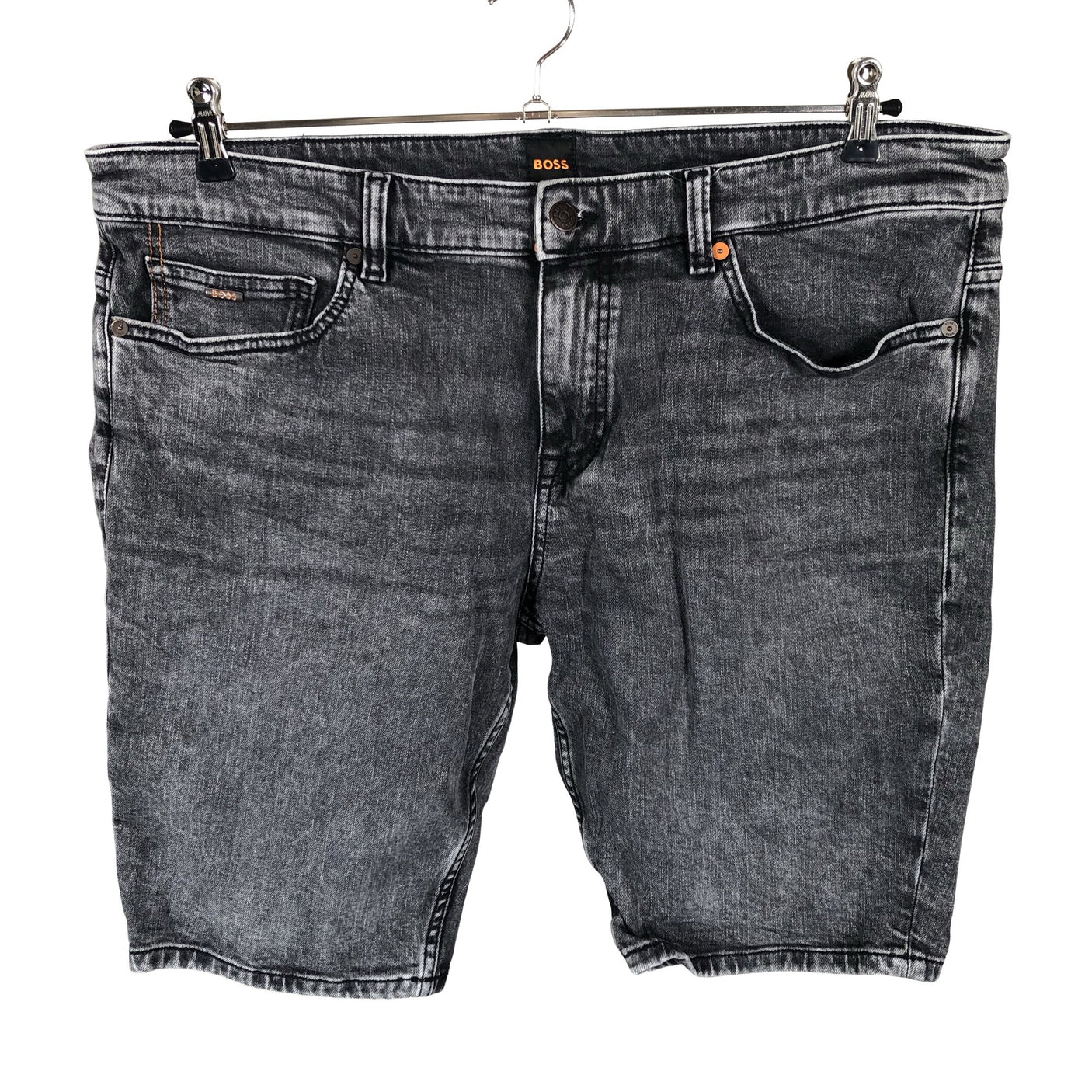 Unisex Hugo Boss - Denim shorts, size W36 - Gray (1)