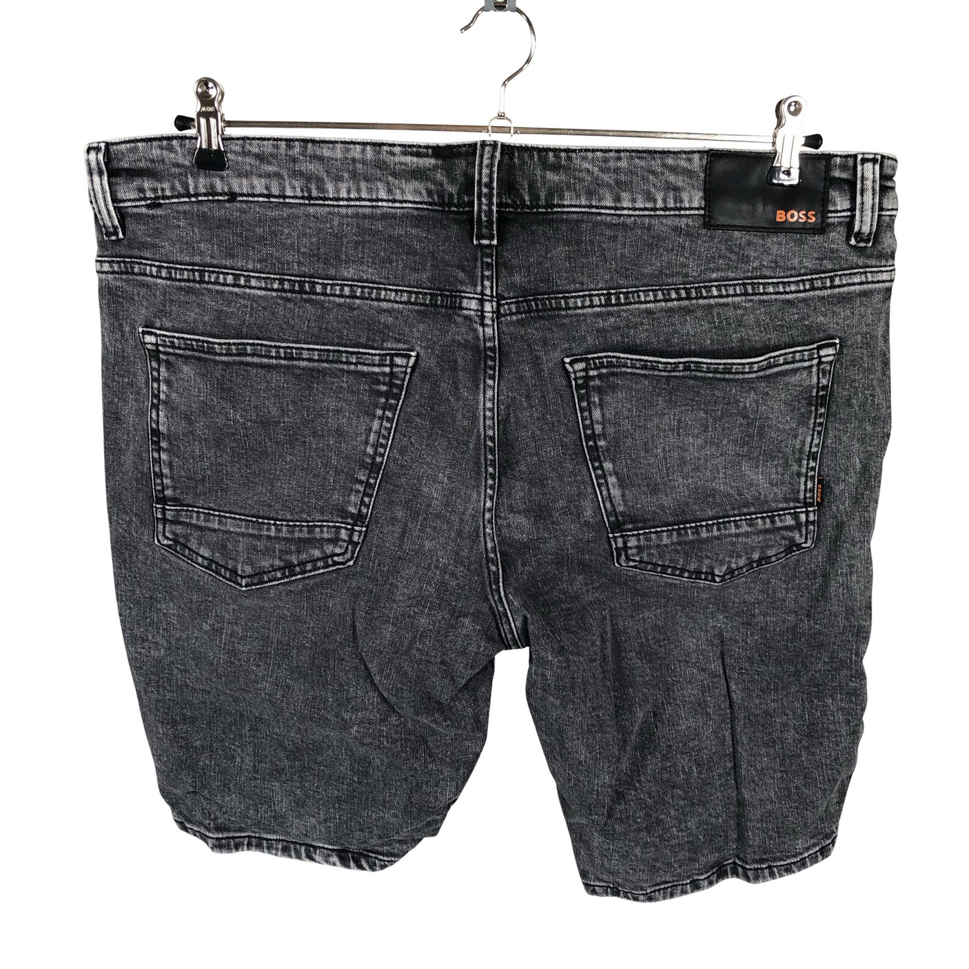 Unisex Hugo Boss - Denim shorts, size W36 - Gray (2)