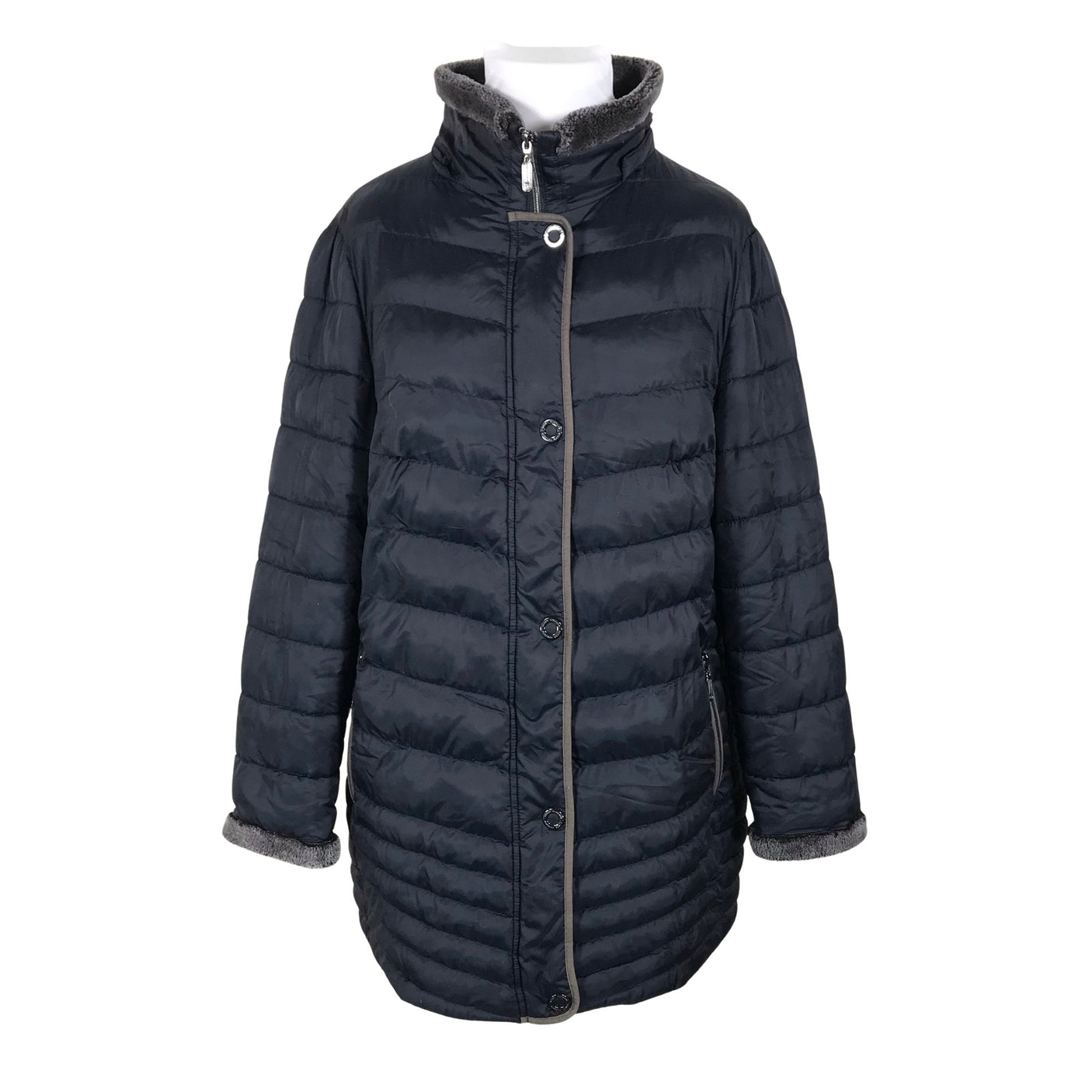Unisex Barbara Lebek - Lightly padded jacket, size 46 - Blue (1)