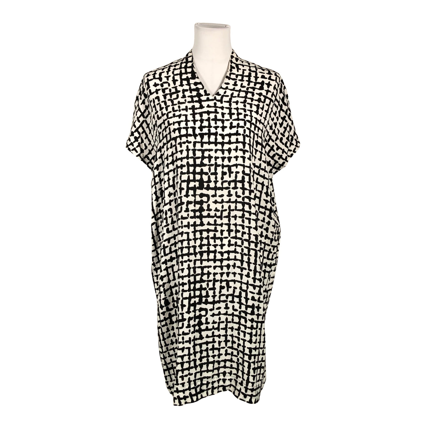 Unisex Marimekko - Schiffon dress, size 36 - White (1)