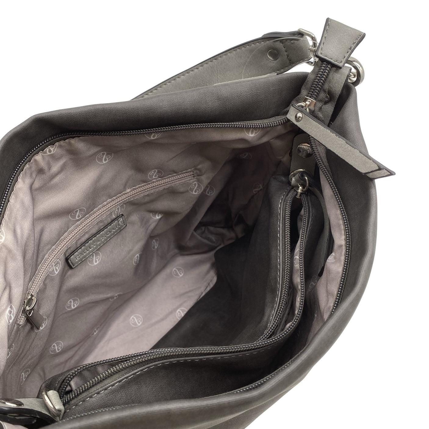 Unisex Emily & Noah - Handbag, size Midi - Gray (2)