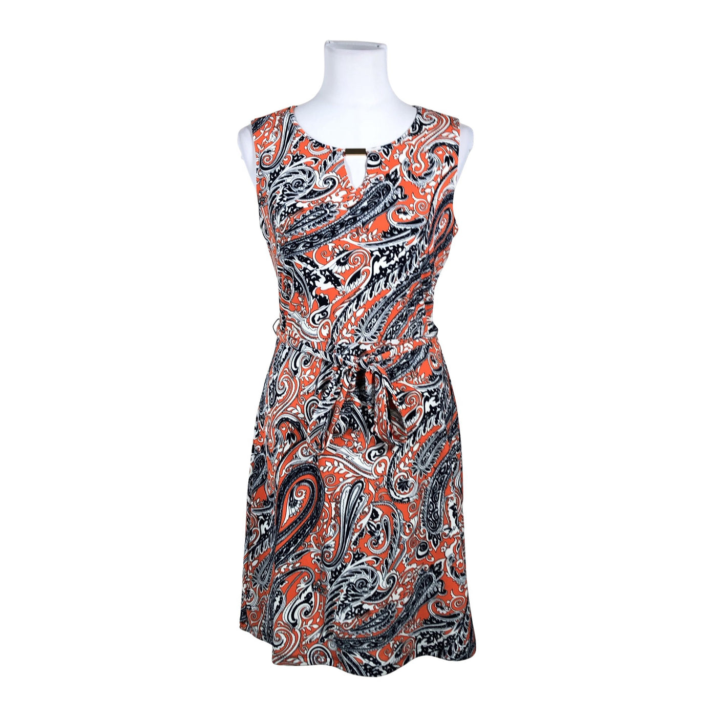 Unisex Ann Taylor - Tricot dress, size 38 - Orange (1)