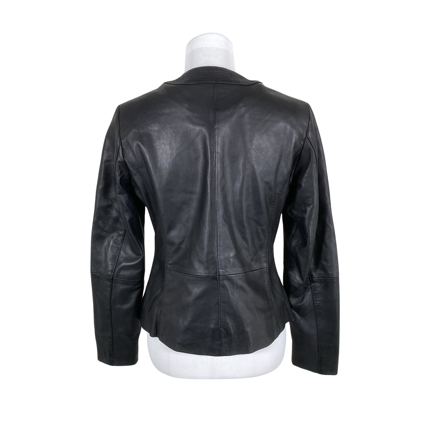 Unisex Saki - Leather jacket, size 38 - Black (2)