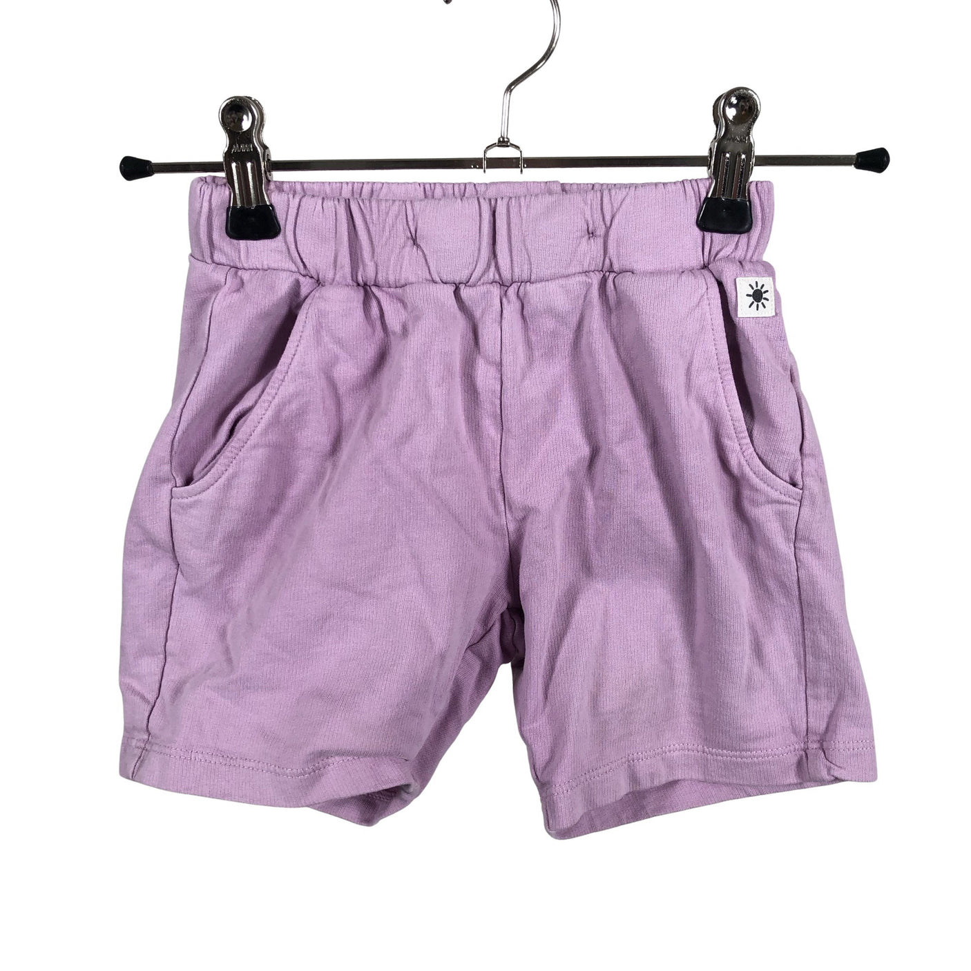 Unisex Lindex - Tricot shorts, size 98 - 104 - Light pink (1)