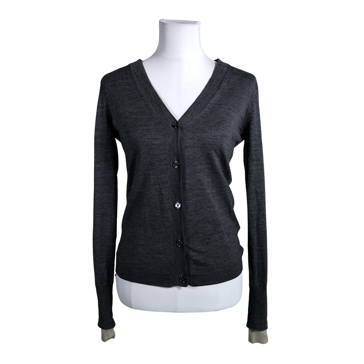 Unisex Burberry Brit - Cardigan, size 38 - Gray (1)