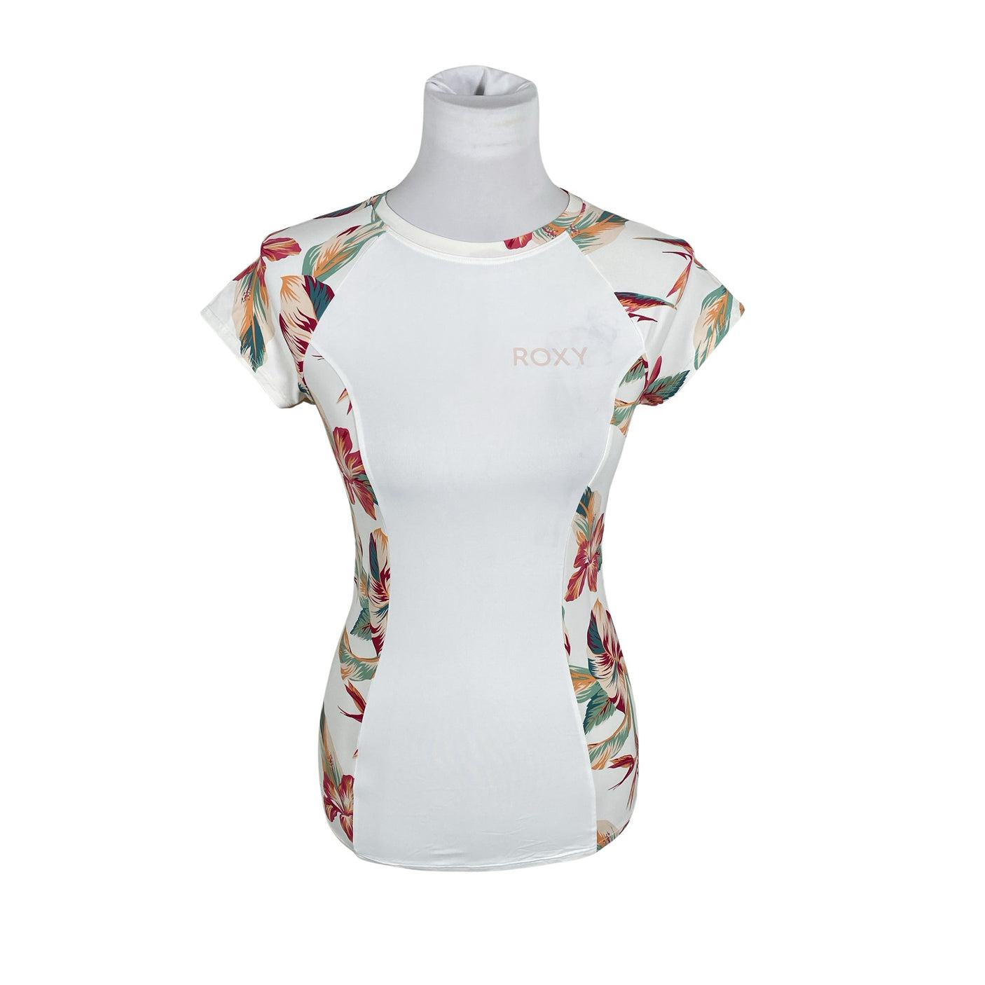 Unisex Roxy - Sports shirt, short sleeve, size 38 - White (1)