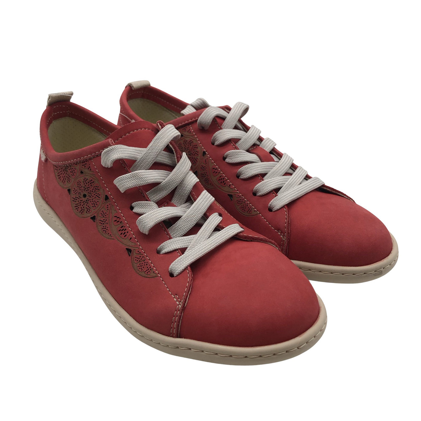 Unisex On Foot - Casual sneakers, size 37 - Red (2)