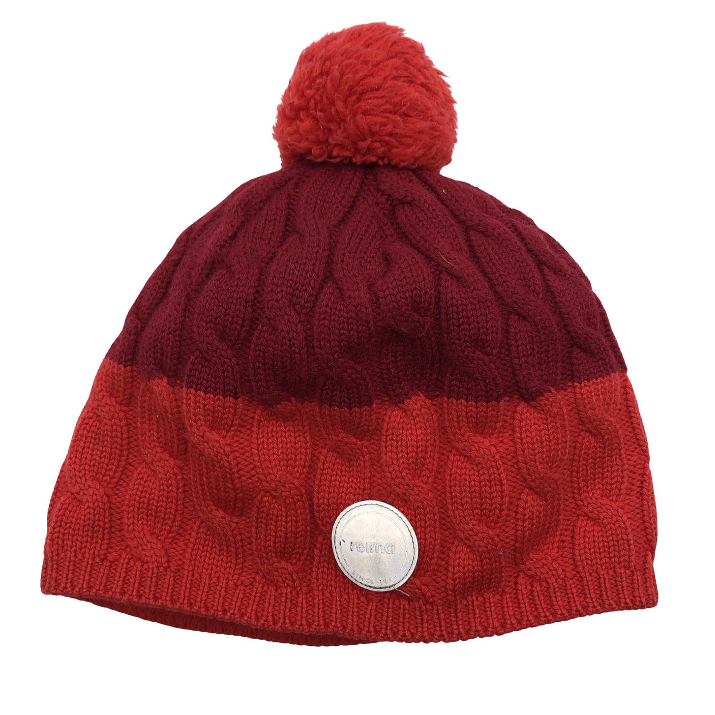 Unisex Reima - Winter beanie, size 50 - 52 cm - Red (1)