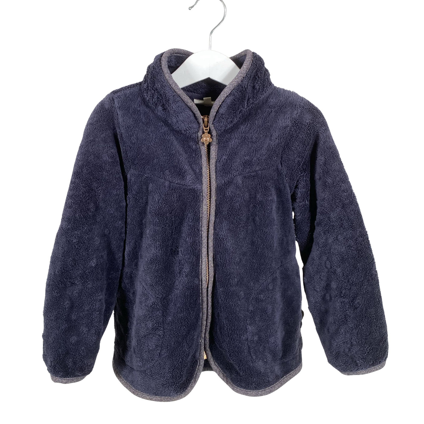 Unisex POMPdeLUX - Fleece jacket, size 98 - 104 - Blue (1)
