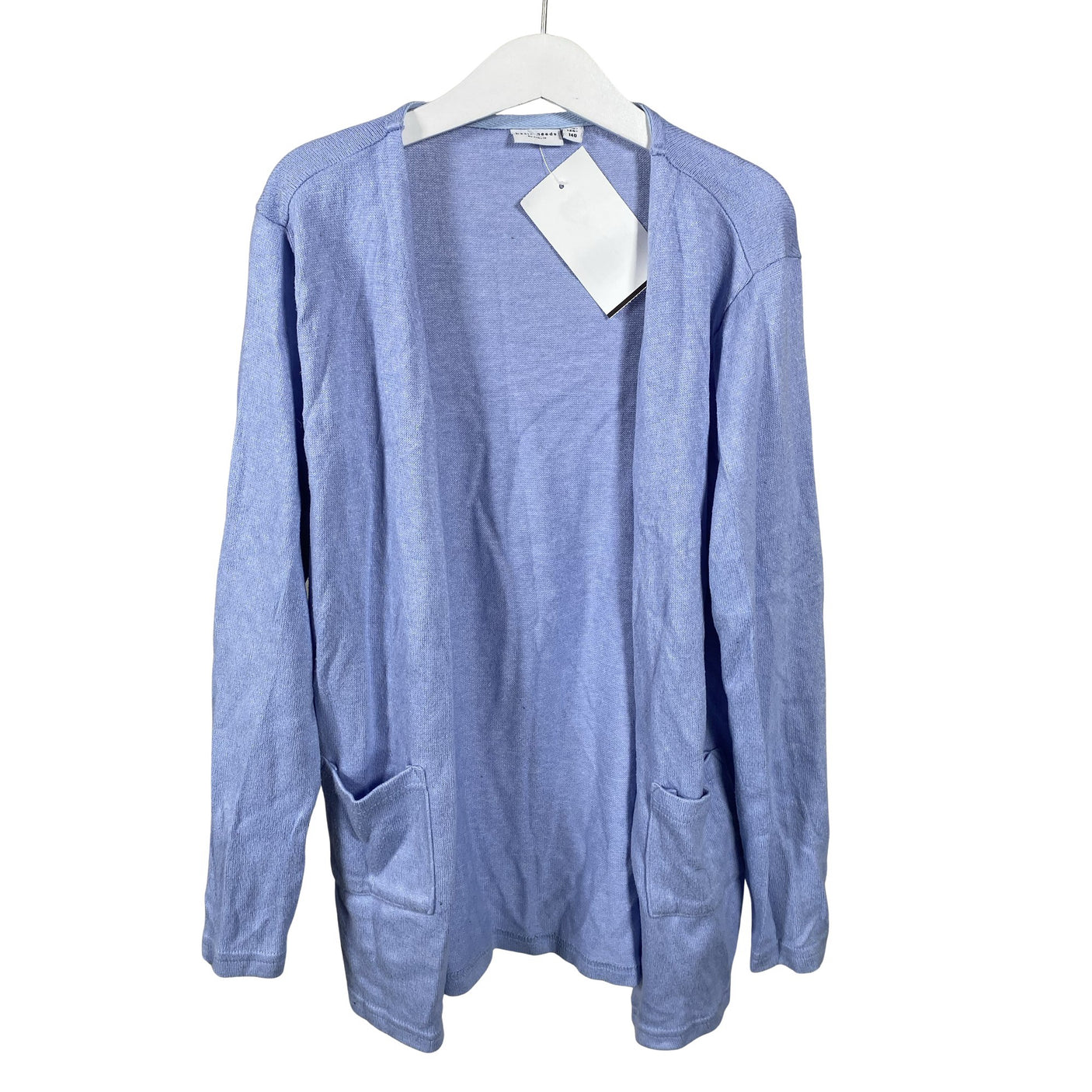 Unisex Name It - Cardigan, size 134 - 140 - Light blue (1)