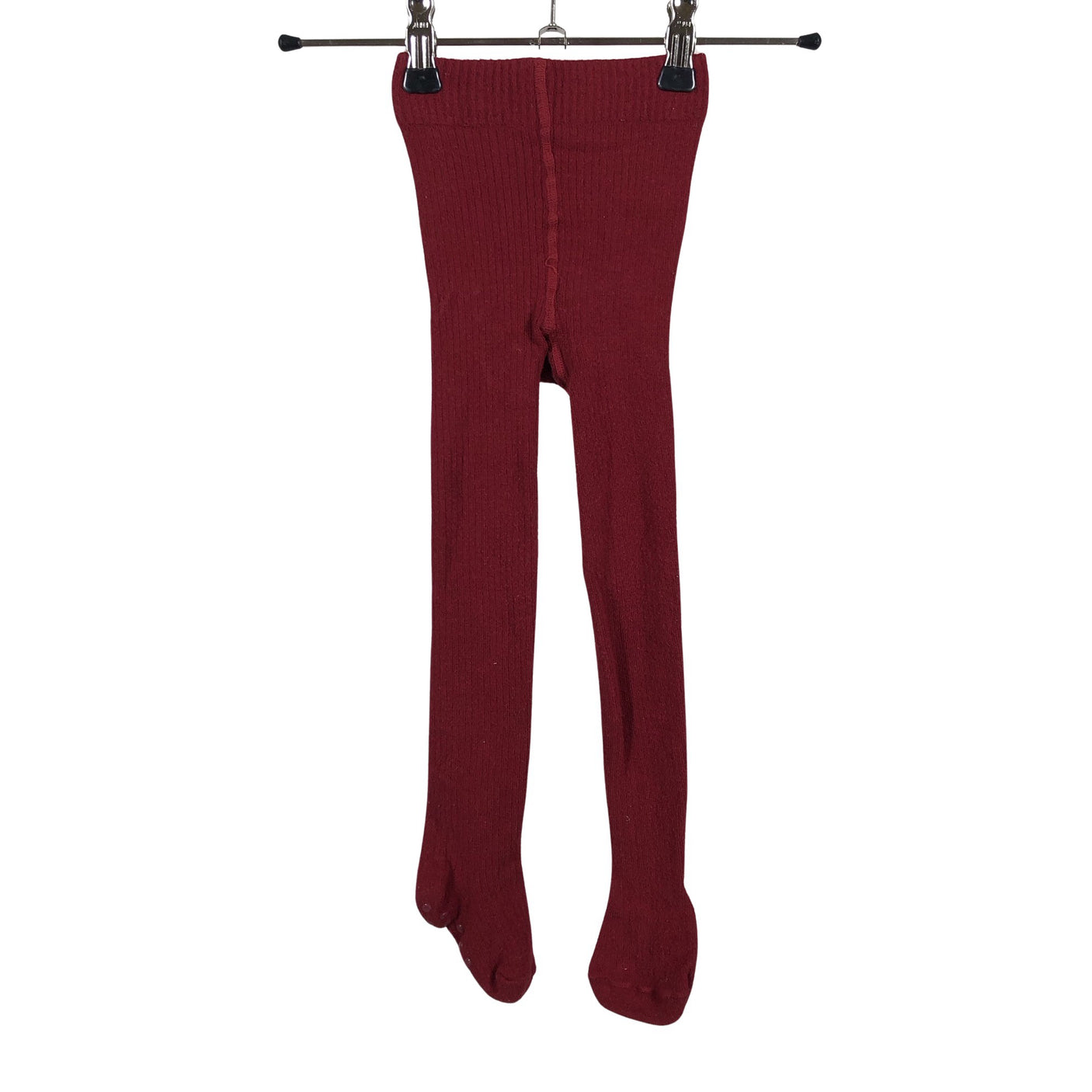 Unisex Newbie - Stockings, thick, size 98 - 104 - Wine red (1)