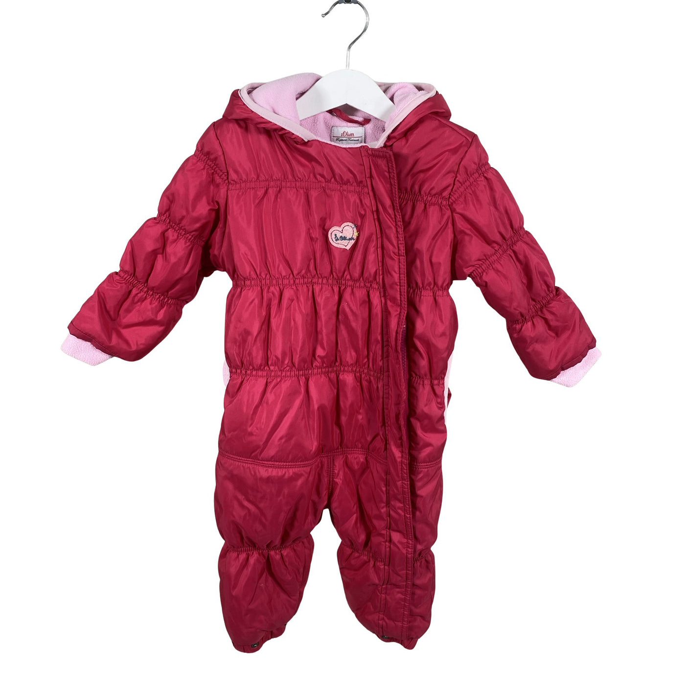 Unisex s.Oliver - Winter overall, size 74 - 80 - Red (1)