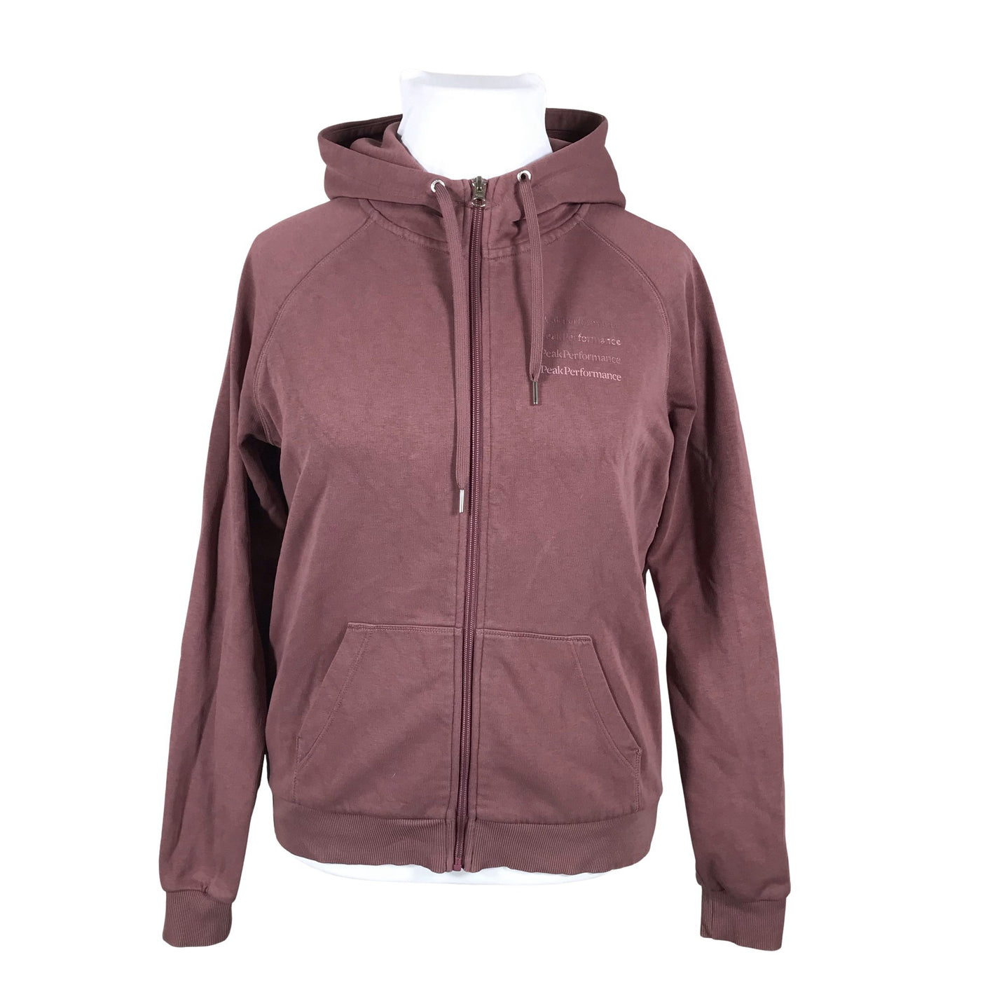 Unisex Peak Performance - Hoodie, size 42 - Wine red (1)