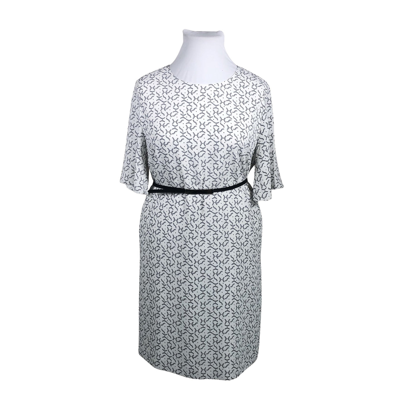 Unisex Gant - Schiffon dress, size 42 - White (1)