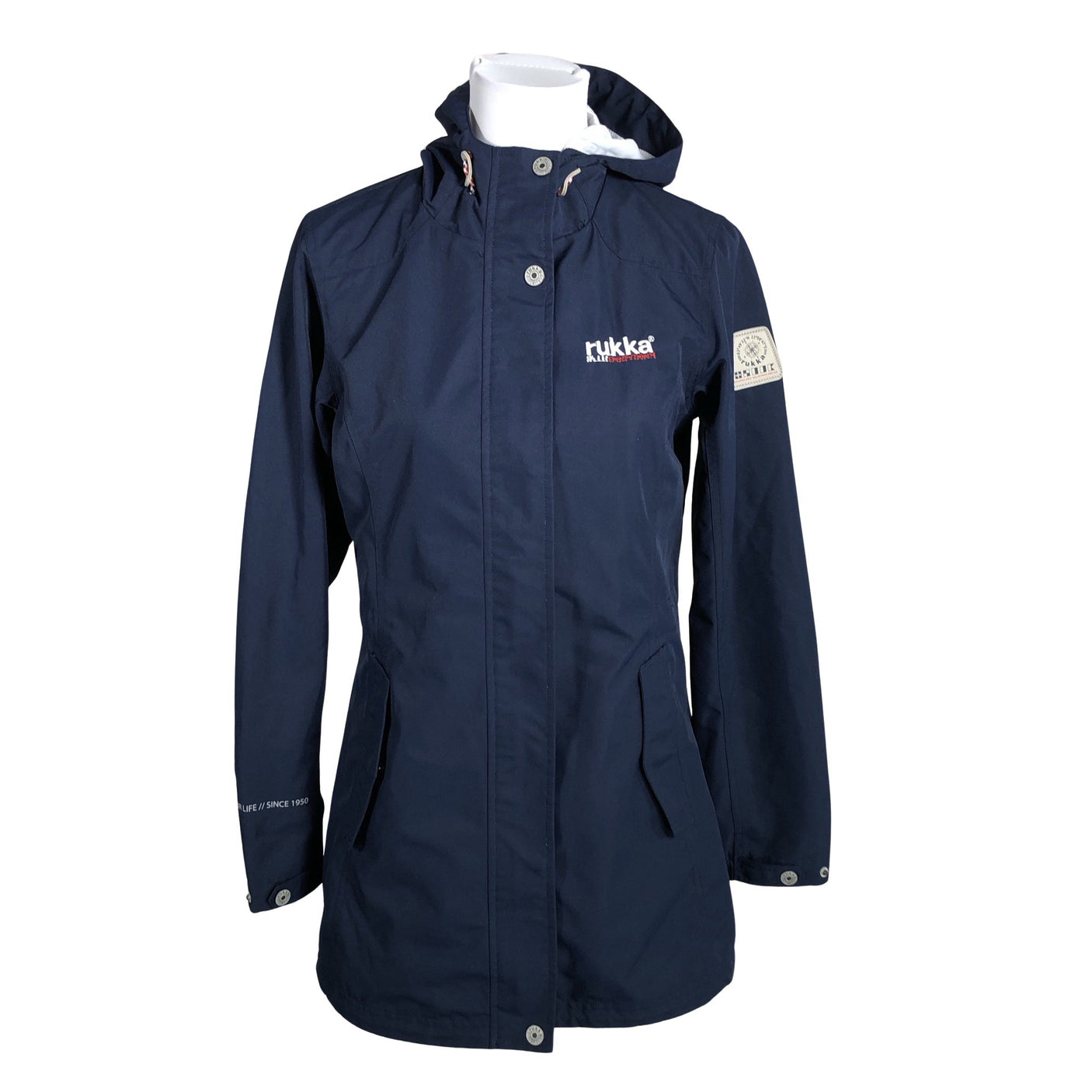 Unisex Rukka - Outdoor jacket, size 36 - Blue (1)