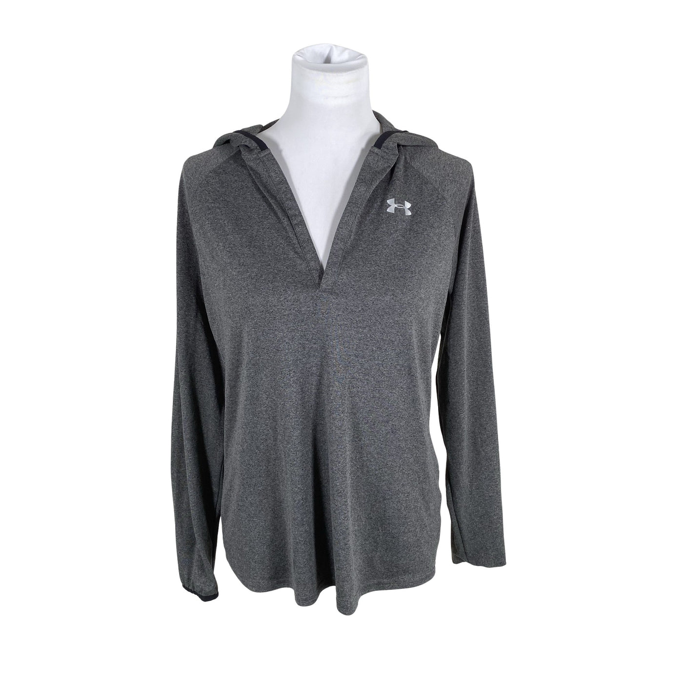 Unisex Under Armour - Sports shirt, long sleeve, size 38 - Gray (1)