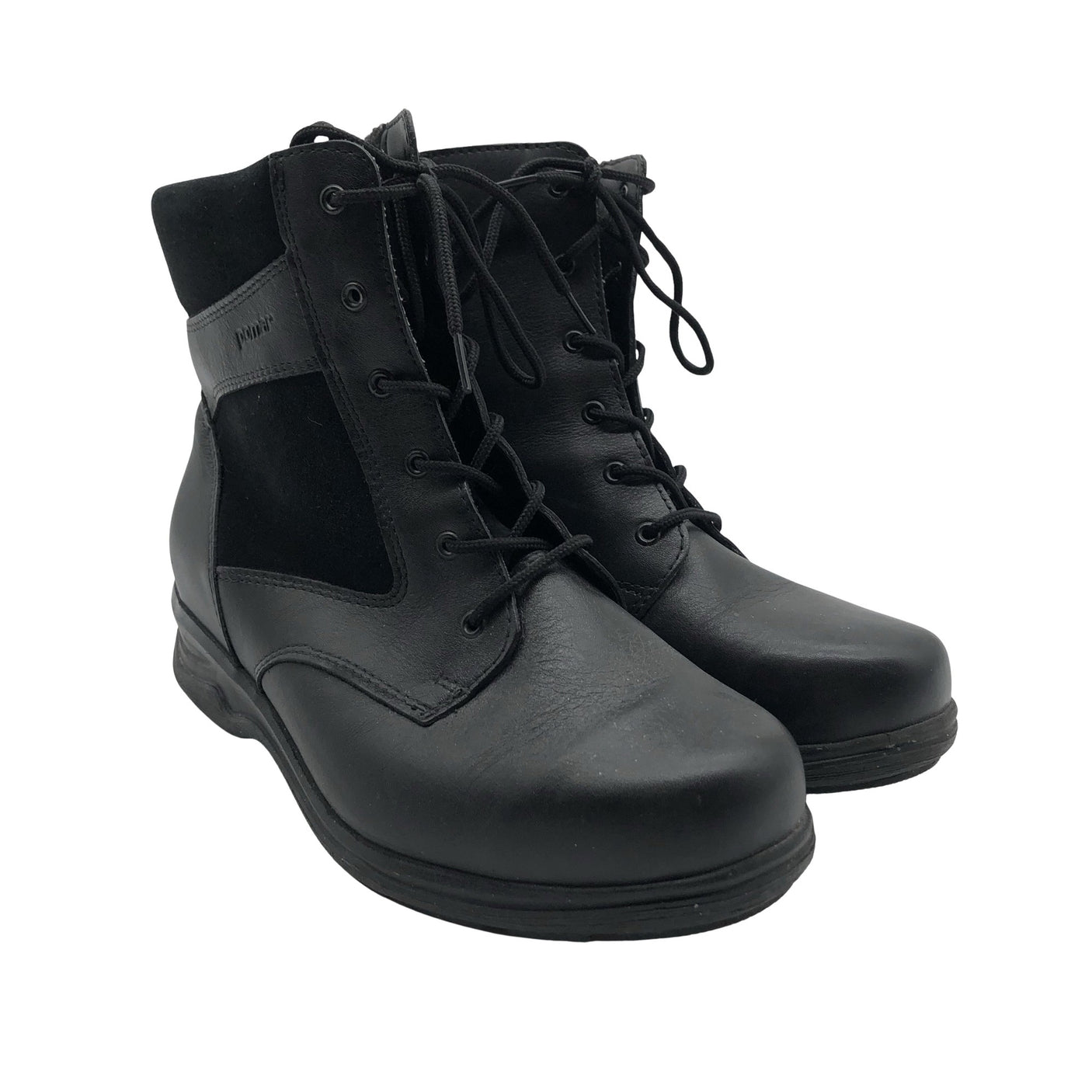 Unisex Pomar - Ankle boots, size 39 - Black (2)