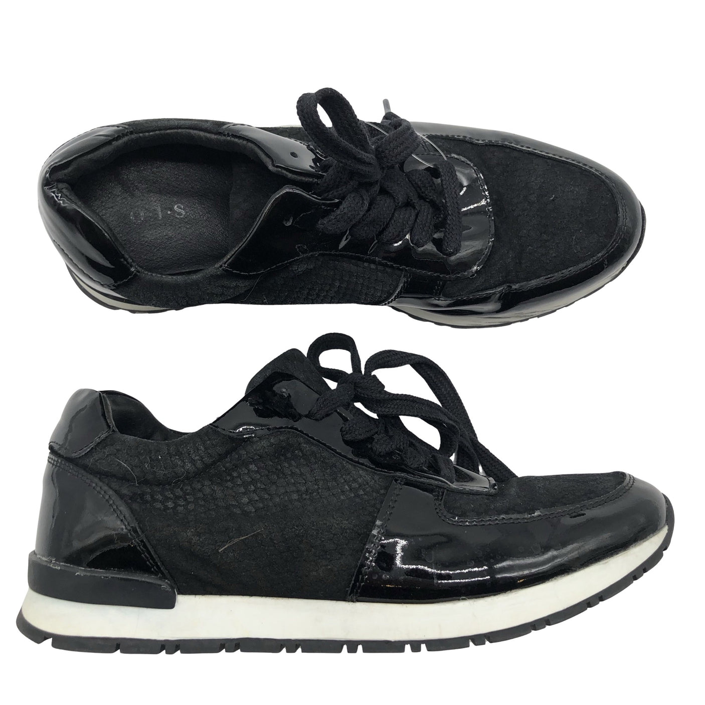 Unisex O.I.S - Casual sneakers, size 38 - Black (1)