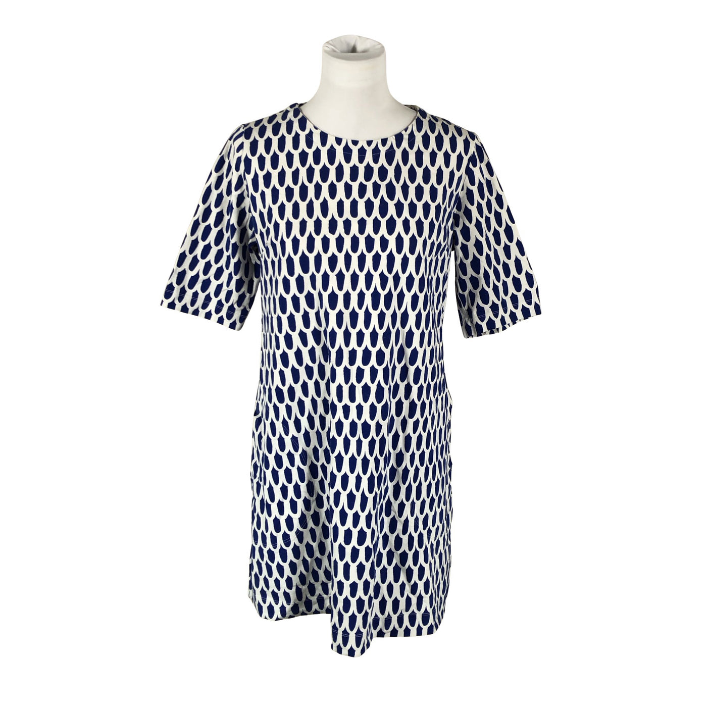 Unisex Marimekko - Tricot dress, size 40 - Blue (1)