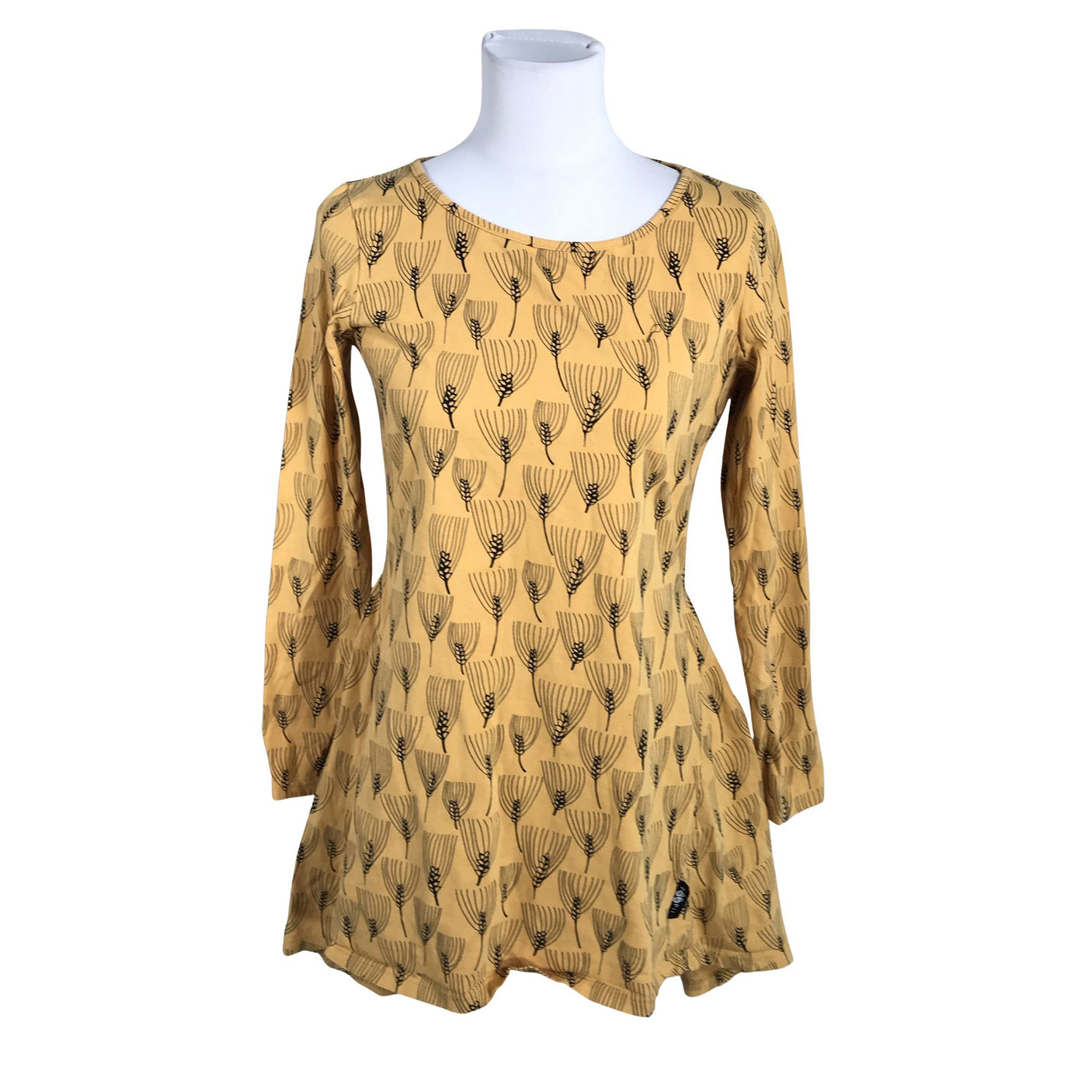 Unisex PaaPii - Tricot tunic, size 38 - Yellow (1)