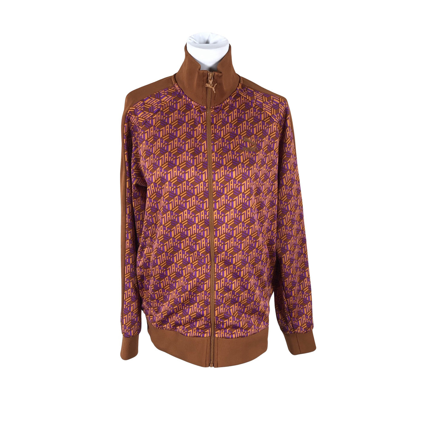 Unisex Puma - Track jacket, size 38 - Brown (1)