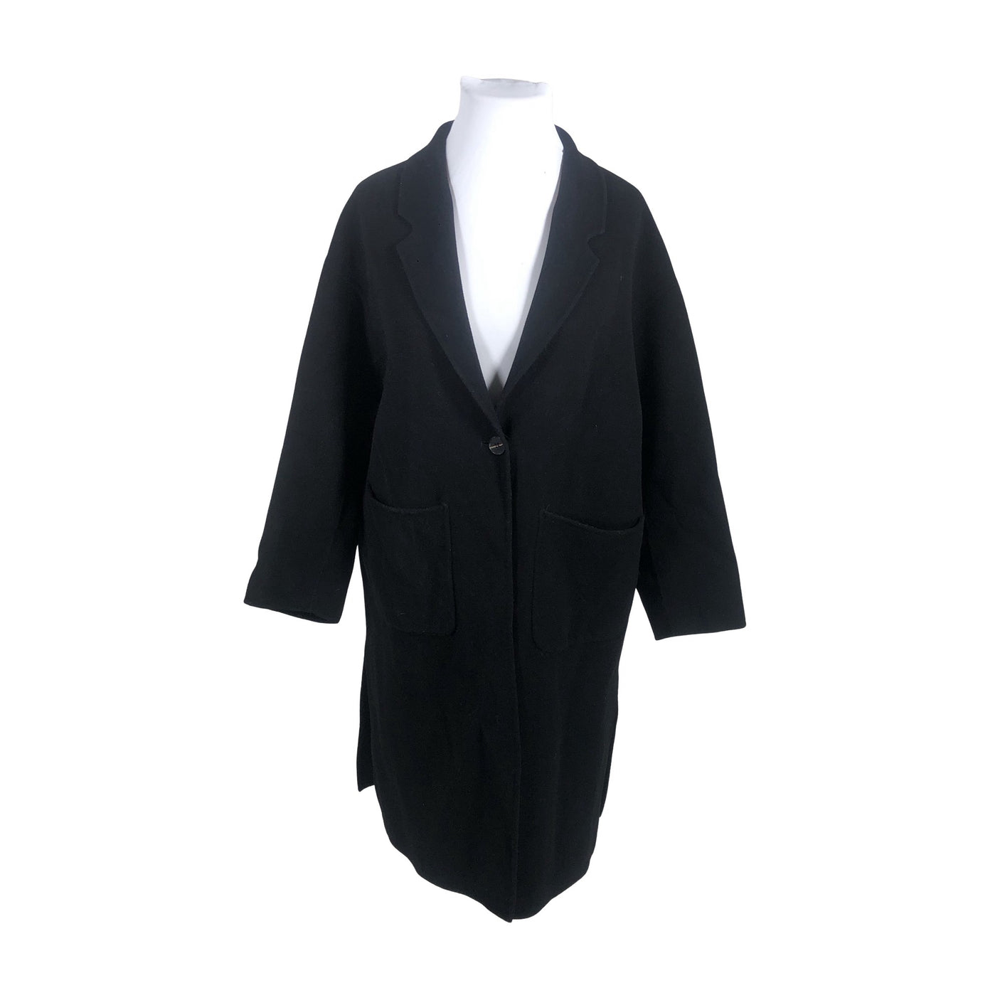 Unisex Nanso - Wool coat, size 42 - Black (1)
