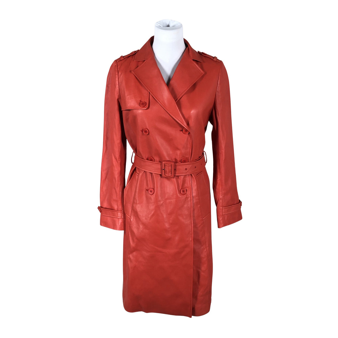 Unisex Gant - Trench coat, size 38 - Red (1)