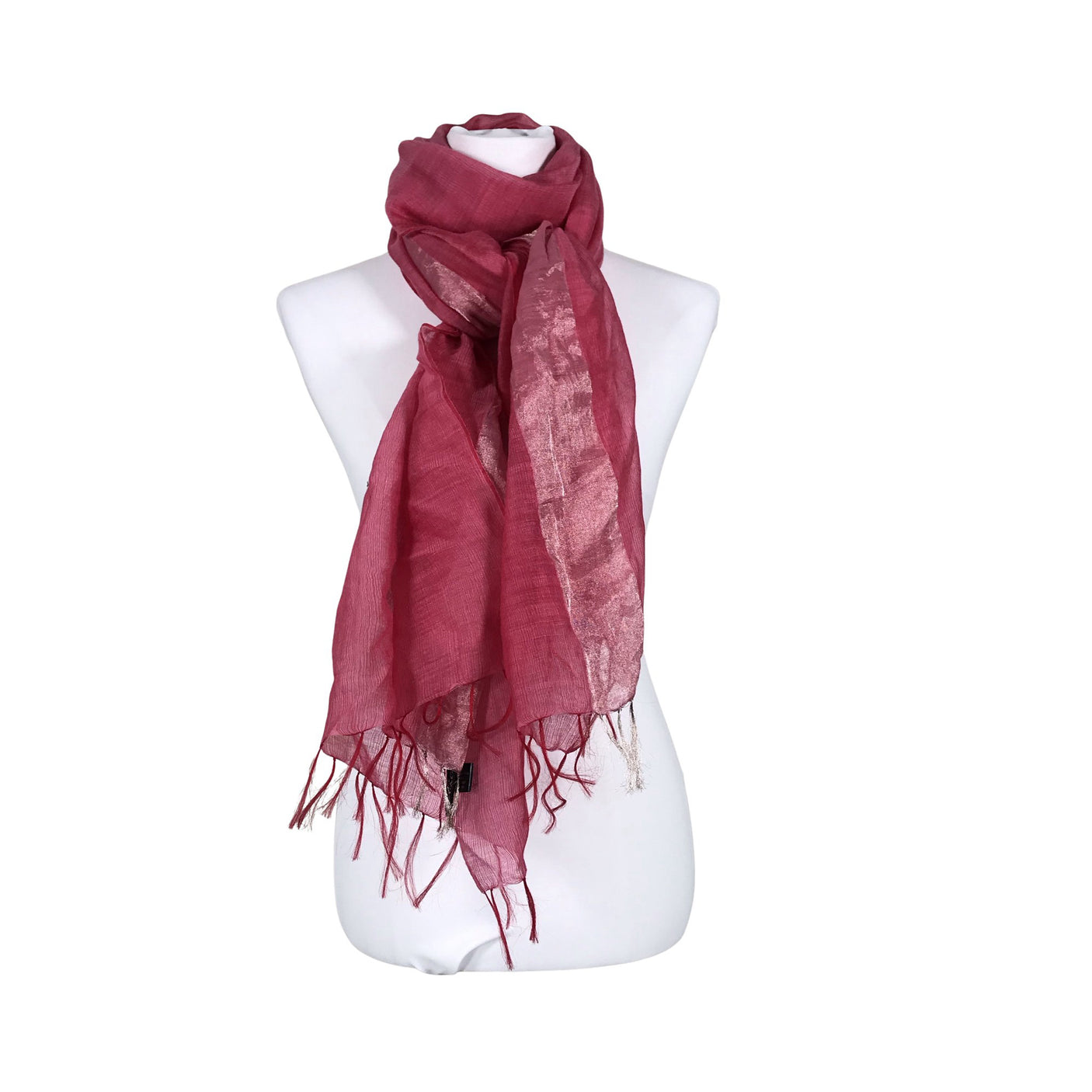 Unisex Your Face - Scarf, size Ei kokoa - Pink (1)