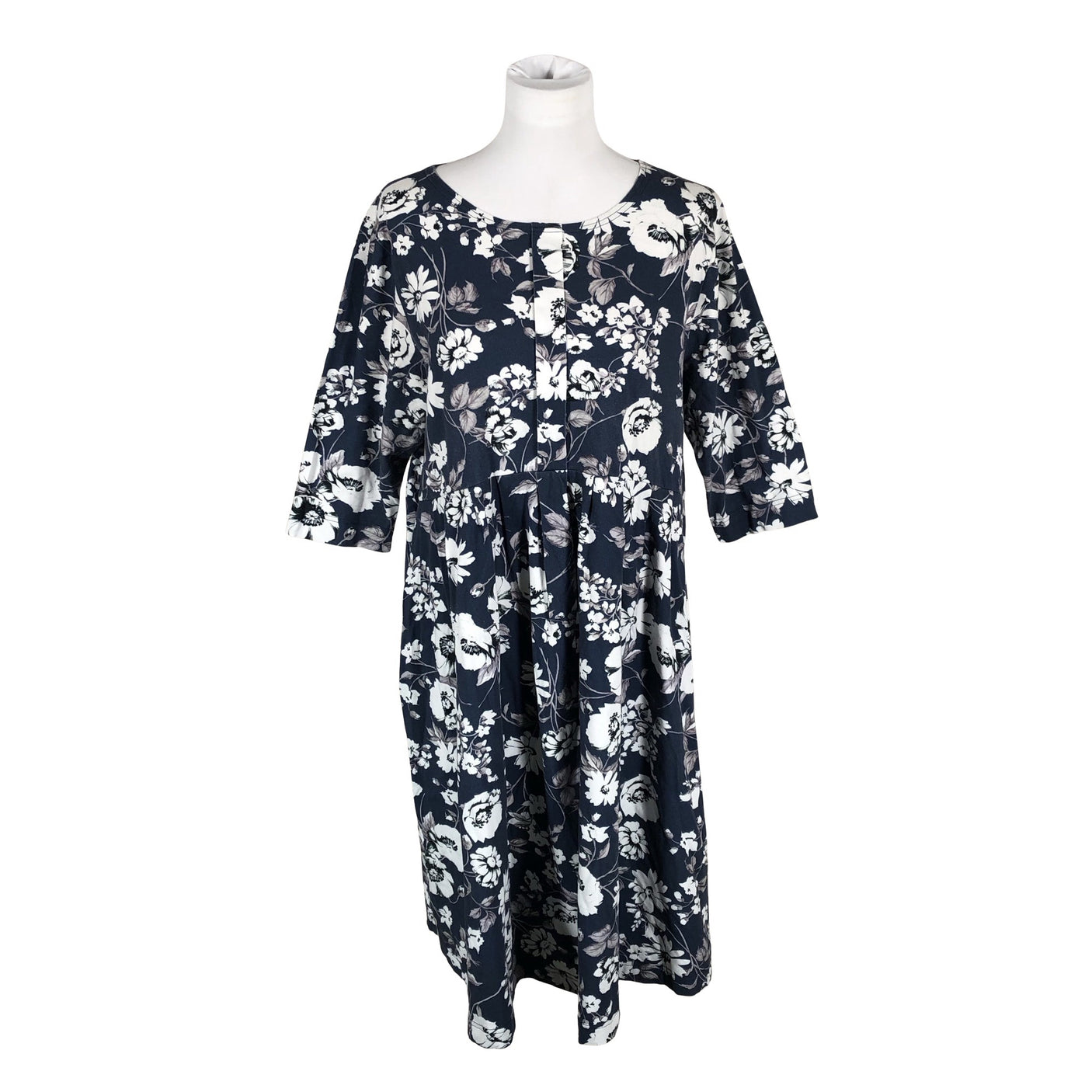 Unisex Puuvillatehdas - Tricot dress, size 40 - Blue (1)