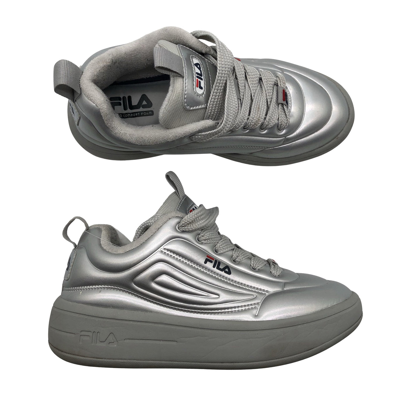 Unisex Fila - Casual sneakers, size 38 - Silver (1)