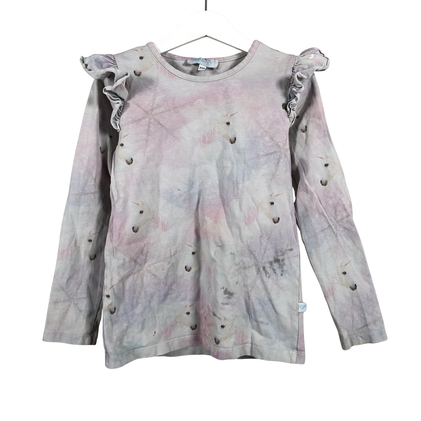 Unisex Pop & Co Helsinki - Tricot shirt, size 128 - 134 - Light pink (1)