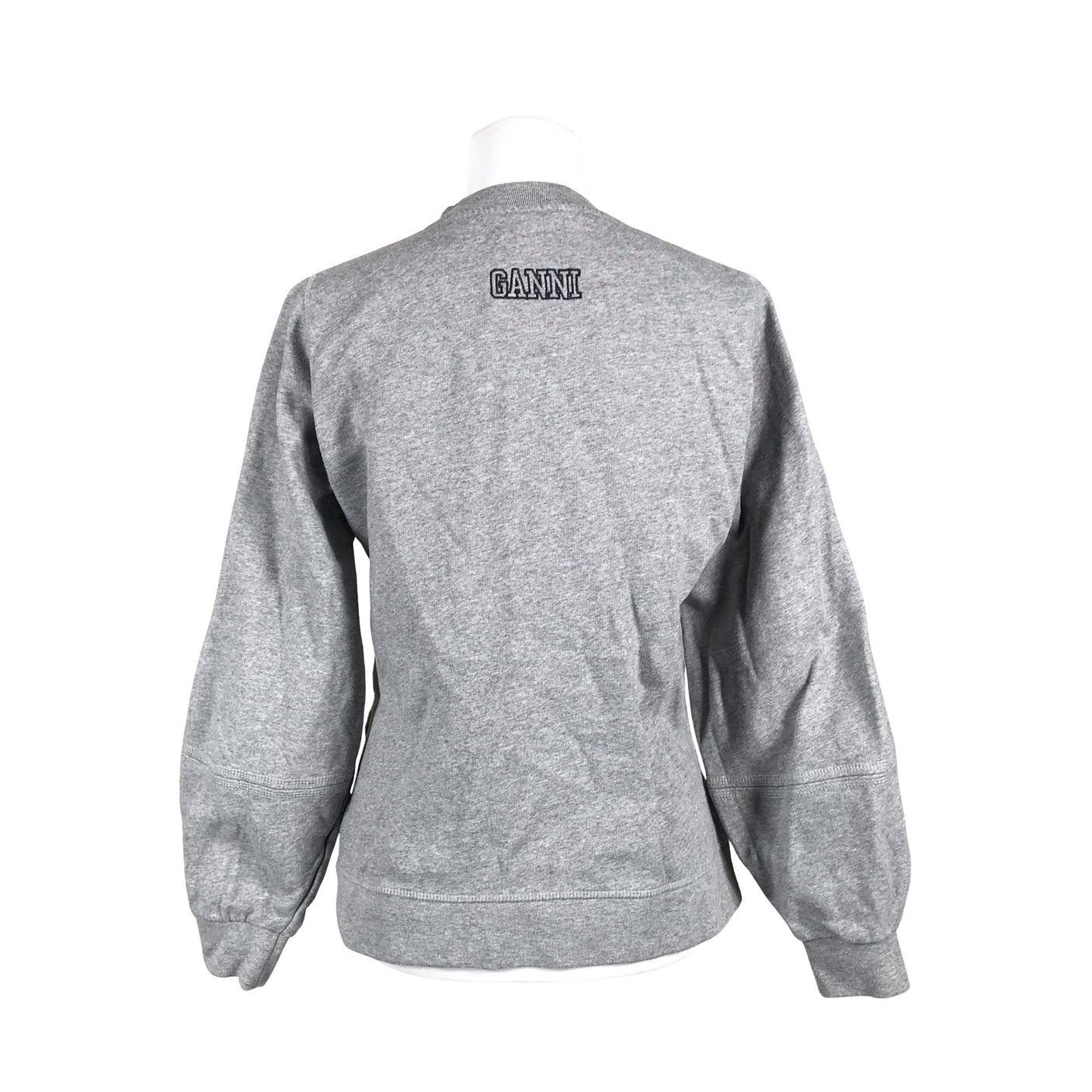 Unisex Ganni - Sweatshirt, size 36 - Gray (3)