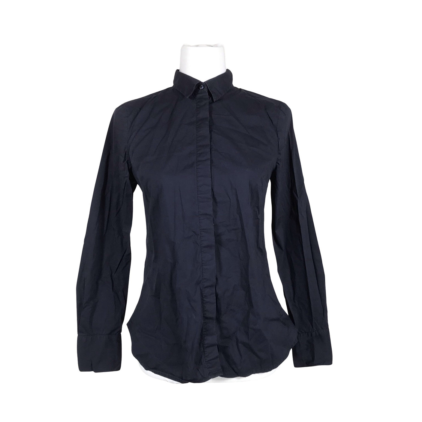 Unisex s.Oliver - Collared shirt, size 36 - Blue (1)