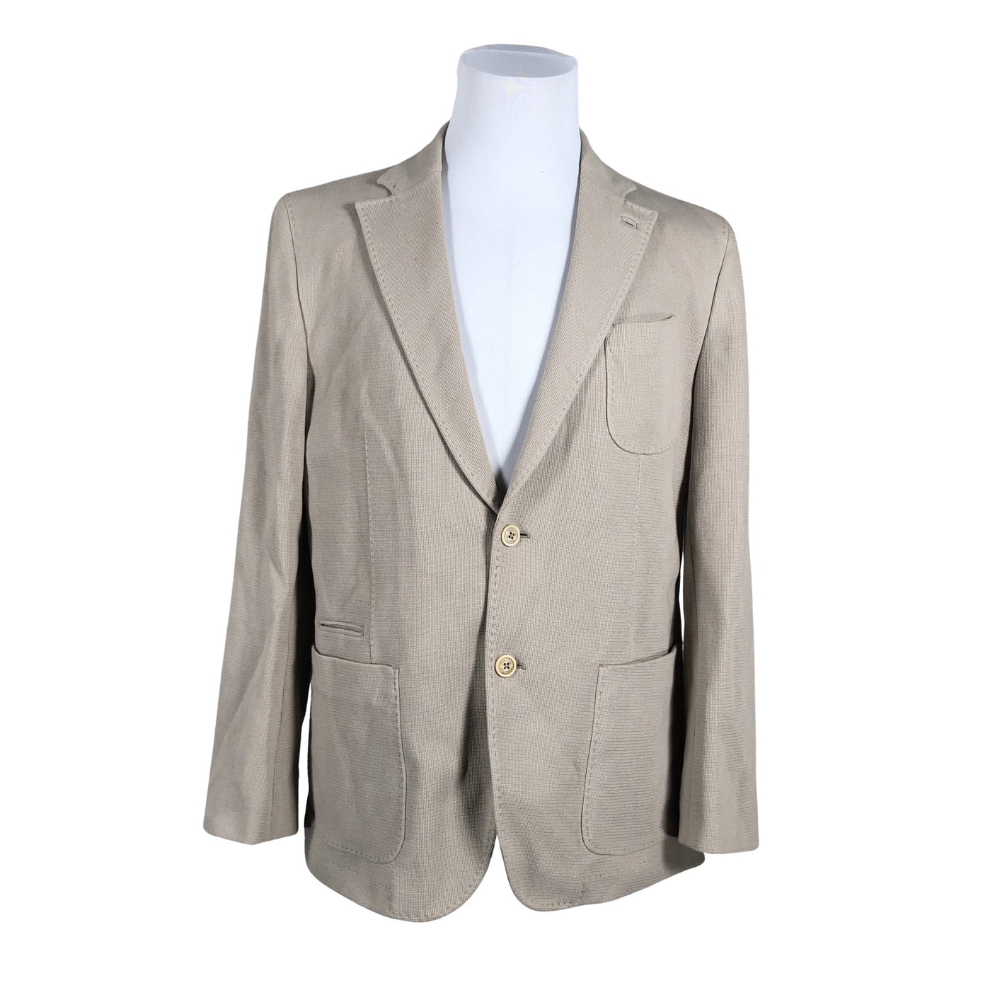 Unisex Massimo Dutti - Blazer, size XXL - Beige (1)