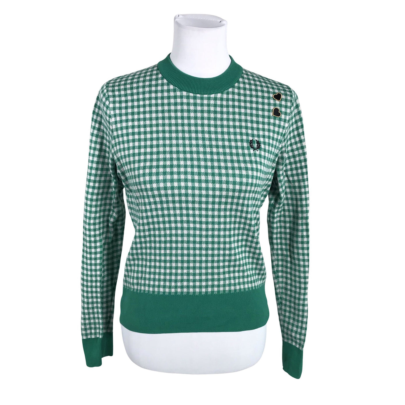 Unisex Fred Perry - Sweater, size 38 - Green (1)