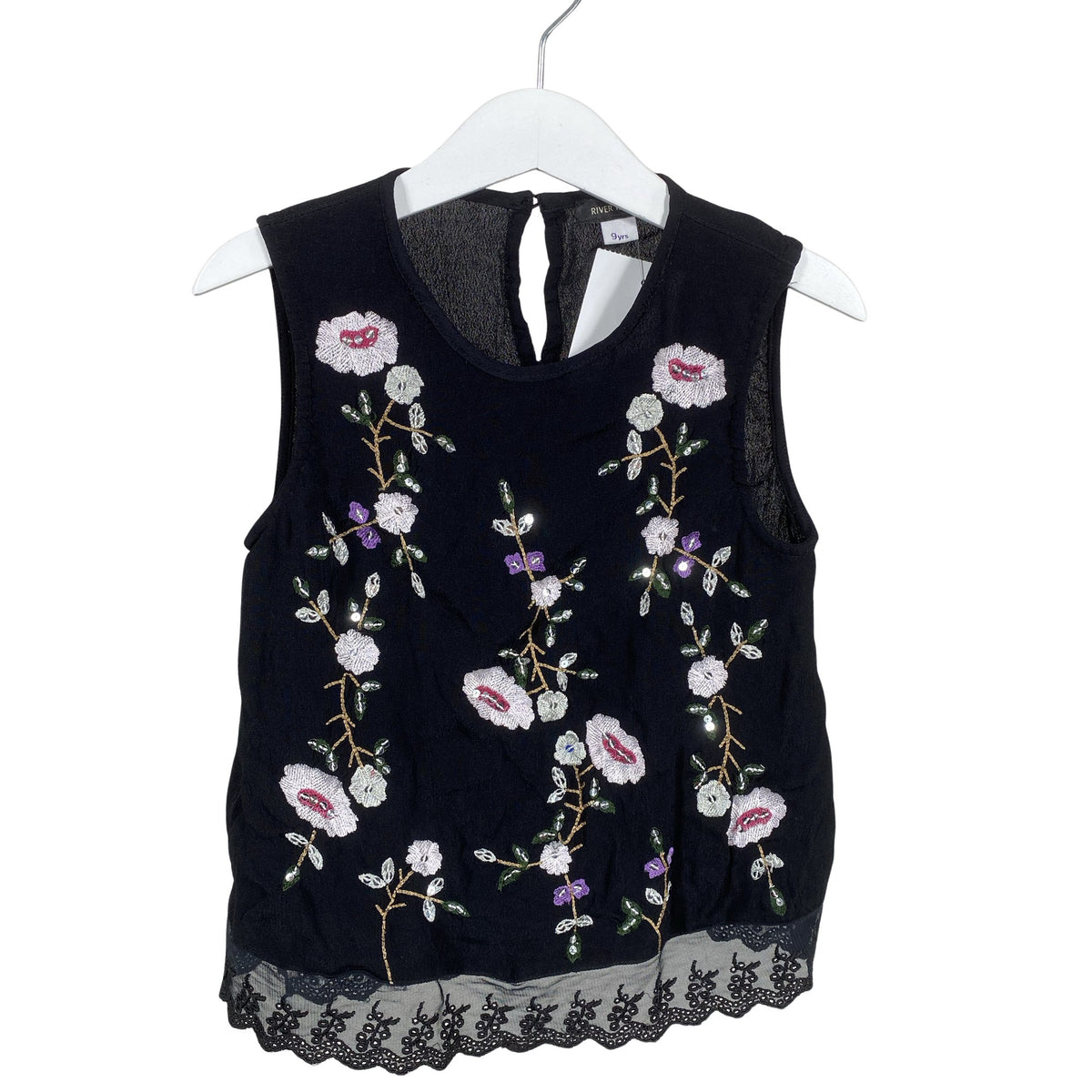 Unisex River Island - Top, size 128 - 134 - Black (1)