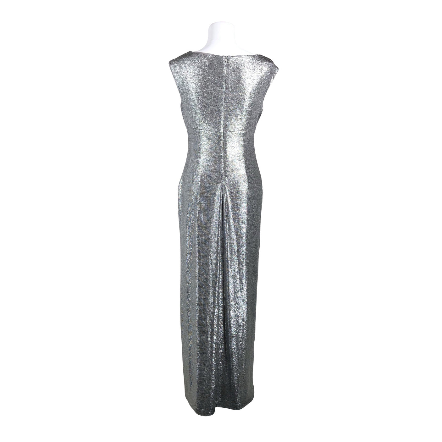 Unisex Lauren Ralph Lauren - Evening dress, size 38 - Silver (3)