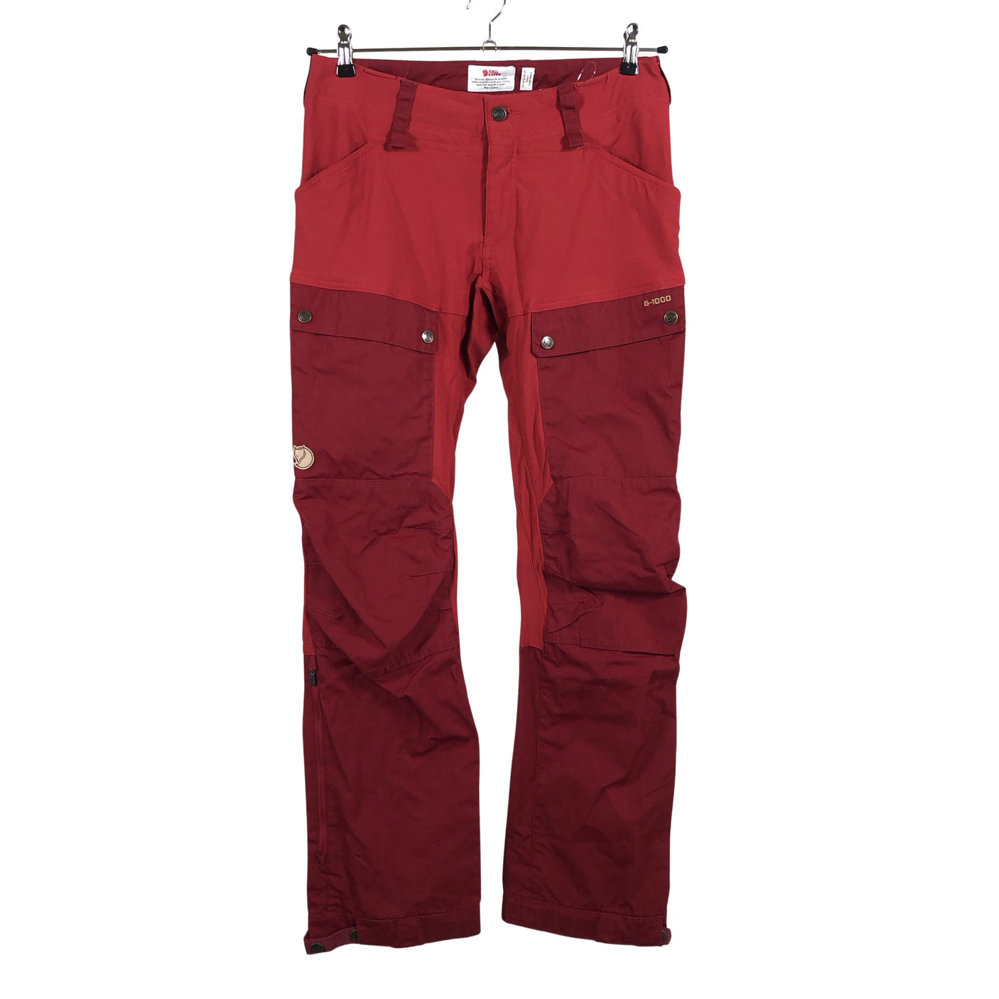 Unisex Fjällräven - Outdoor pants, size 40 - Red (1)