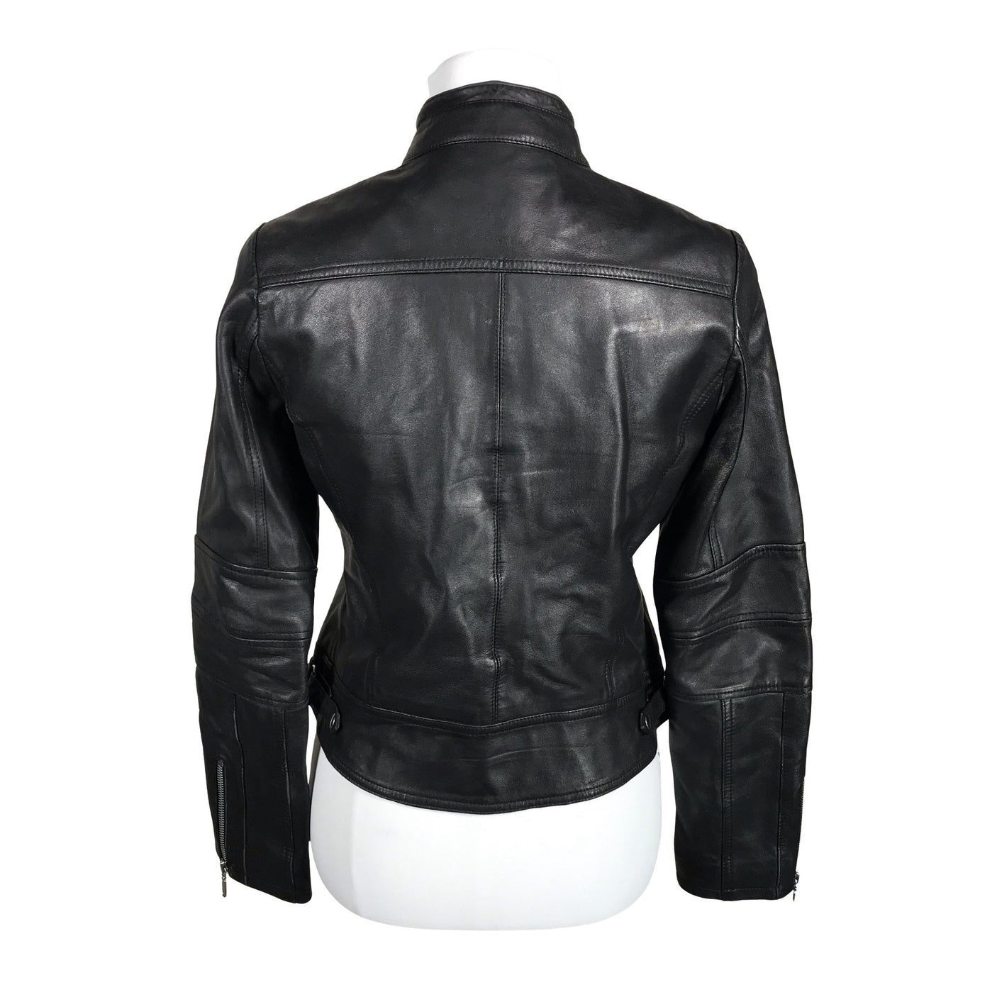 Unisex Andiata - Leather jacket, size 34 - Black (2)