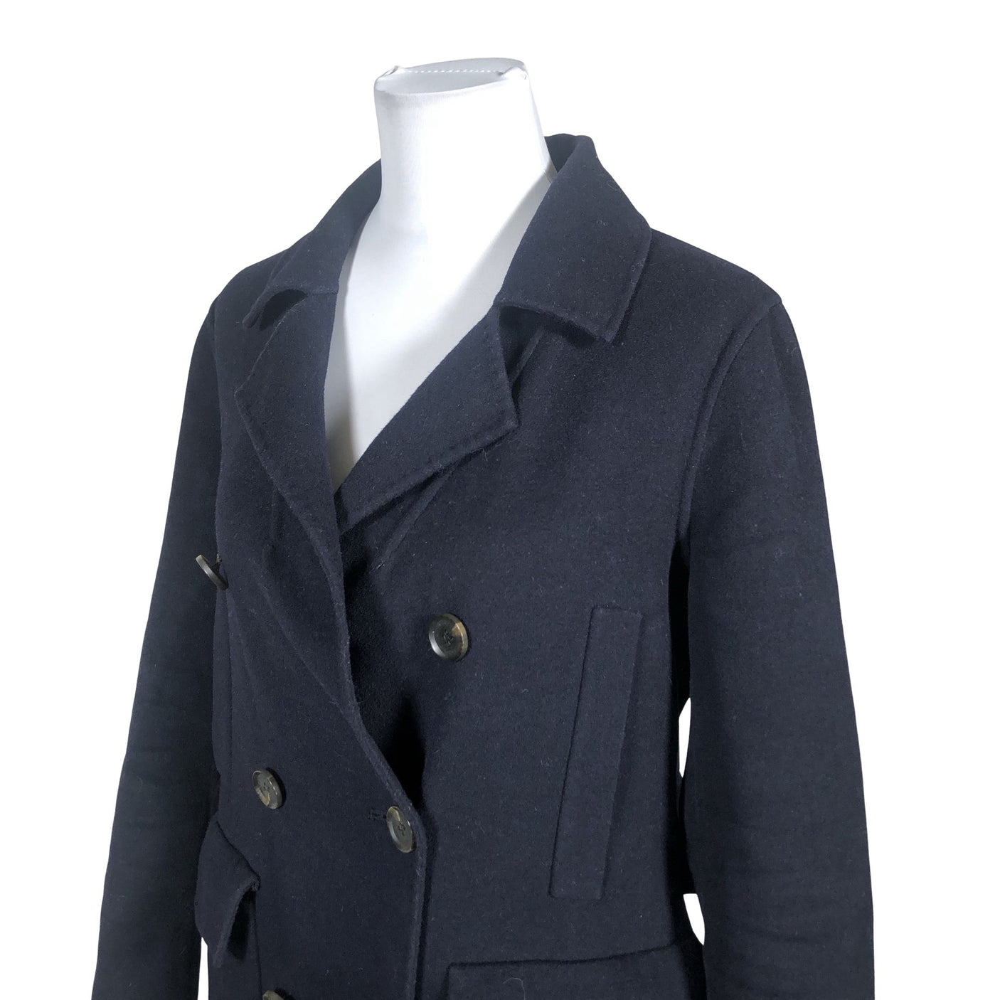 Unisex Karen Millen - Wool coat, size 38 - Blue (3)