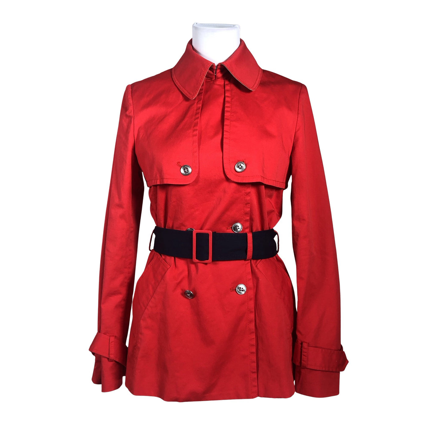 Unisex Tommy Hilfiger - Trench coat, size 36 - Red (3)